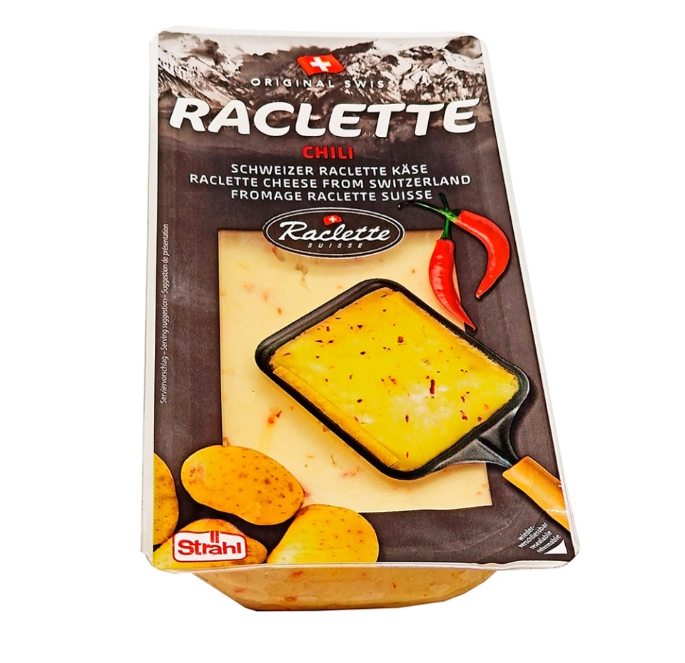 

Сыр Strahl Раклет с острым перцем чили 45%, 200 г
