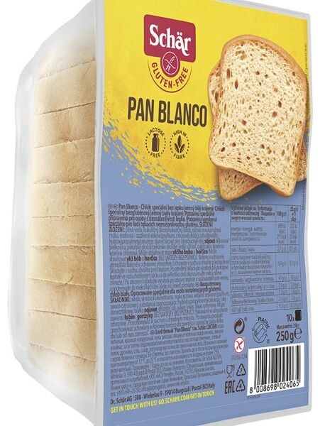 Хлеб Schar Pan Blanco без глютена нарезка 250г