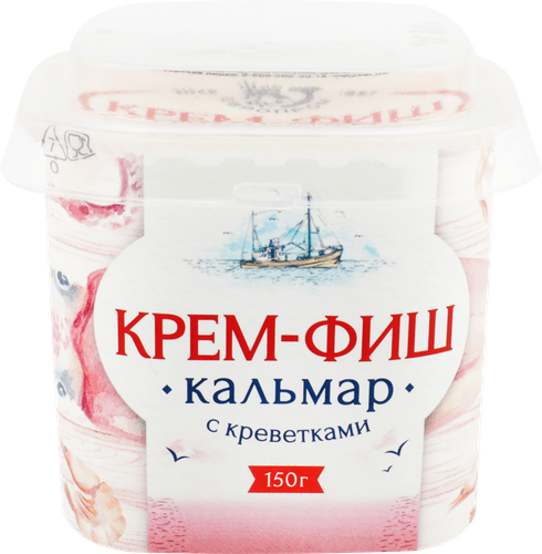 

Паста Европром Крем-фиш кальмар с креветками 150 г