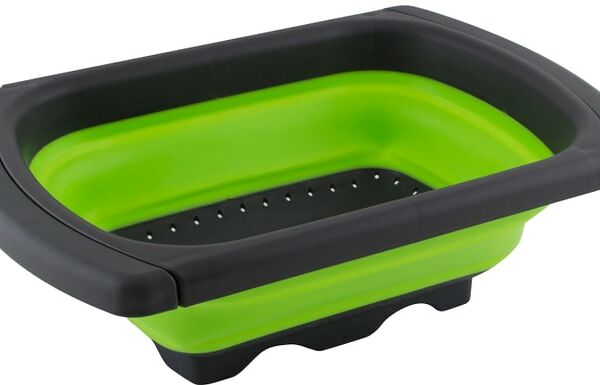 Дуршлаг на раковину Frutti складной 38.5-60*25*12см