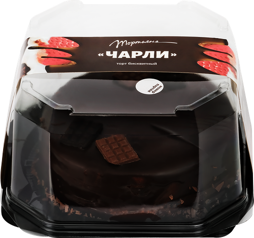 Торт Тортьяна Чарли бисквитный 1 кг