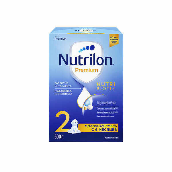 Молочная смесь Nutrilon Premium 2, с 6 мес