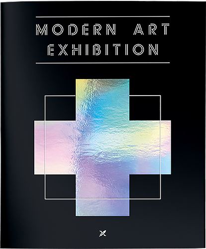 Тетрадь LOREX Mindbending/Gradient А5 48 листов в клетку на скрепке, 
Арт. 212575, LXCBCL-GF