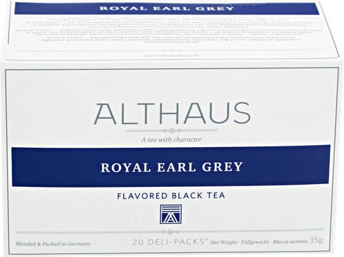 

Чай чёрный Althaus Royal Earl Grey ароматизированный 20 шт. 35 г