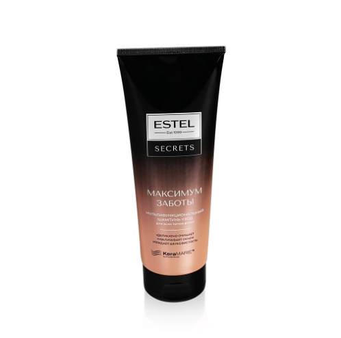 Шампунь-уход Estel Secrets Максимум заботы мультифункциональный для всех типов волос, 250 мл