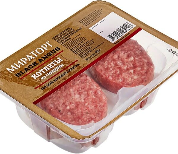 Котлеты Мираторг из говядины 400г