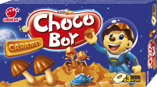 

Печенье Orion Choco Boy Caramel 135 г