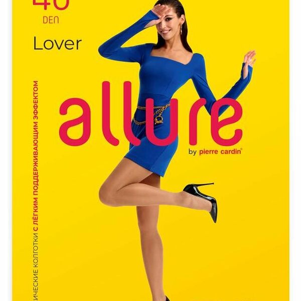Колготки Allure LOVER 40 Nero 4 размер 40 den