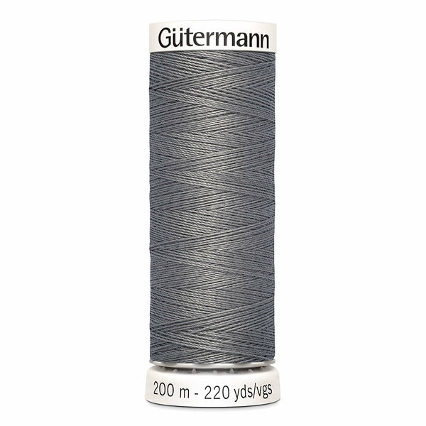 748277 Нить Sew-all для всех материалов, 200м, 100% п/э Gutermann(496 серо-стальной)