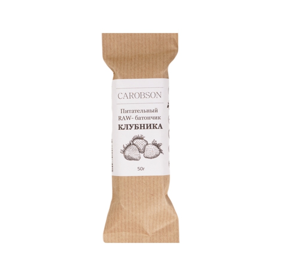 

Батончик Carobson Клубника 50 г