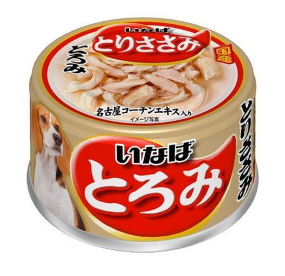 

Корм влажный для собак Inaba Toromi Куриное филе в бульоне 80 г