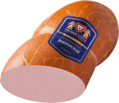 

Колбаса Омский Бекон Докторская ГОСТ вареная вес