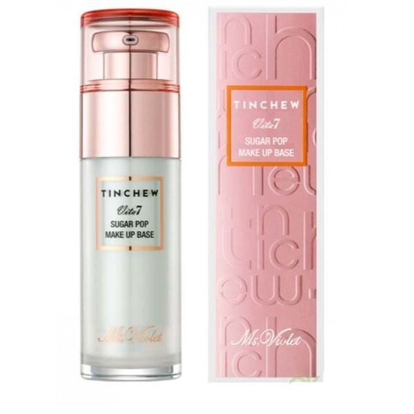 TINCHEW Vita 7 sugar pop make up base #20 violet