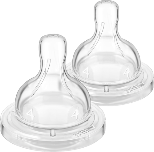 

Соска PHILIPS AVENT Anti-colic быстрый поток, с 6 месяцев, Арт. SCF634/27, 2шт