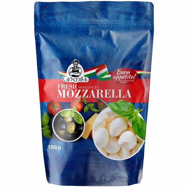 Сыр Gentille Моцарелла 45%, 150г