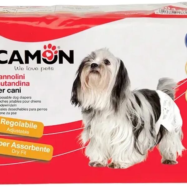 Подгузники для собак и кошек, р-р L, 45-55 см (р-р 3) CAMON