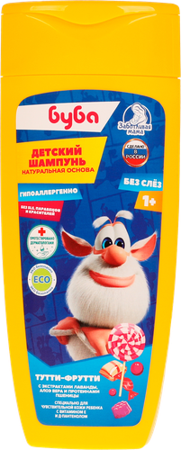 

Шампунь детский Заботливая мама Буба Тутти-фрутти, 1+, 250 мл