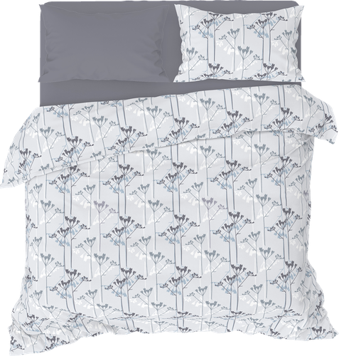 

Набор наволочек HOMECLUB 50х70см, бязь, серые, 2шт