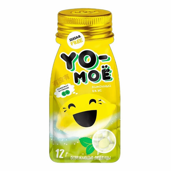 Леденцы Yo-моё лимон 12г