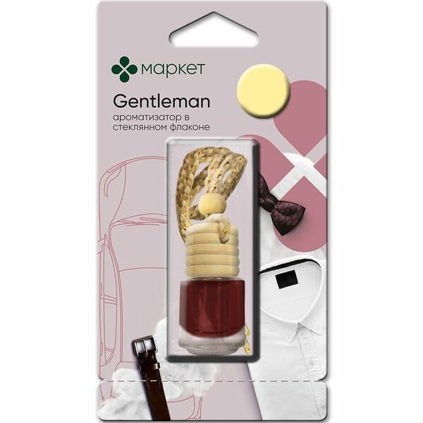 Ароматизатор воздуха Wooden Aroma Gentleman жидкий Маркет