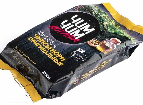 Чипсы нори оригинальные, «Чим-Чим», 4.5 г, КНДР