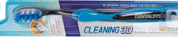 Зубная щетка DentalSys Очищение 3D средней жесткости
