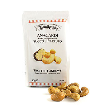 Орехи «Кешью солёный со вкусом трюфеля», Tartuflanghe, 50 г, Италия