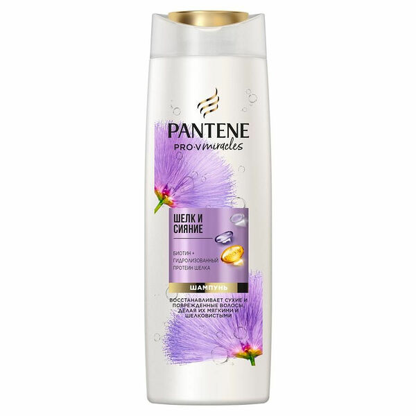 Шампунь Pantene Шёлк и сияние для волос