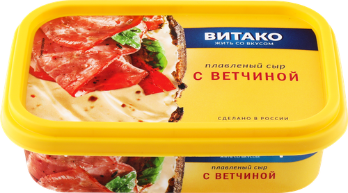 

Сыр плавленый Витако с ветчиной 40% БЗМЖ, 200 г
