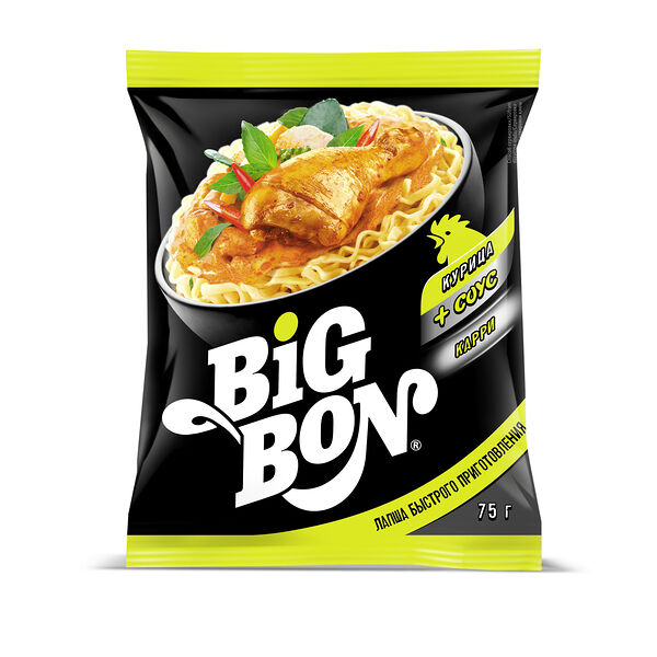 Лапша BIG BON Быстрого приготовления