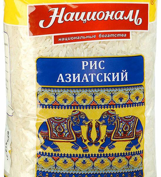 Рис Азиатский длиннозерный  ТМ Националь
