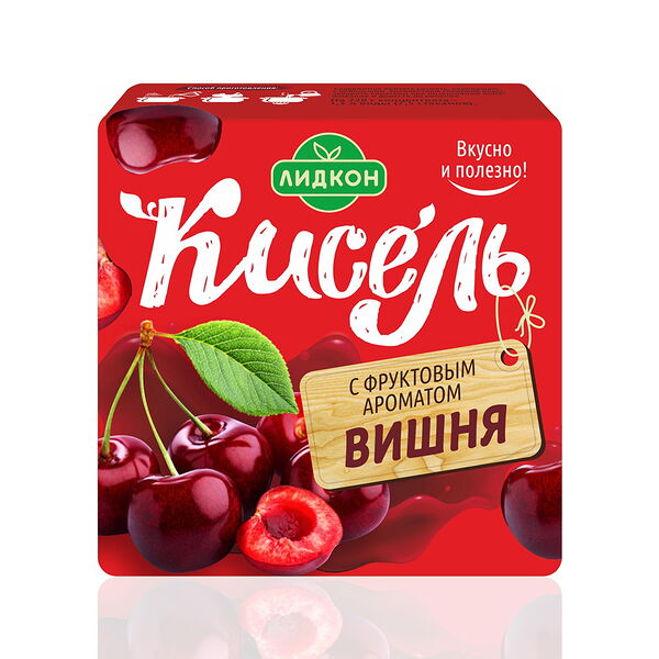 Кисель ЛИДКОН Вишня вес 220г
