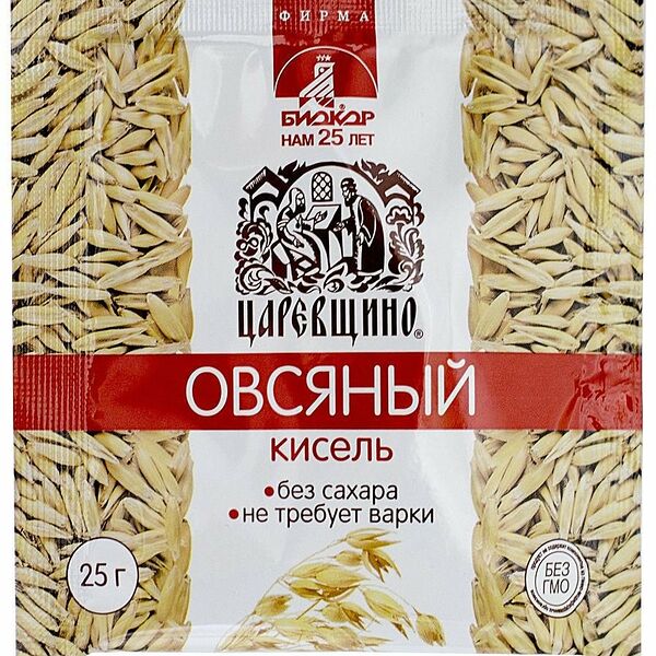 Кисель Биокор Царевщино овсяный 25 г
