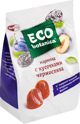 

Мармелад Eco botanica с кусочками чернослива 200 г