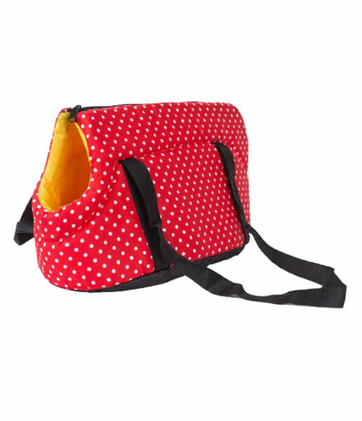 Lili Pet Переноска для собак Dublin S,36х21х21,красная