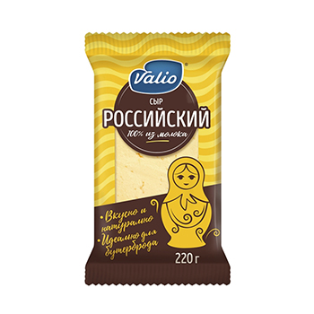 

Сыр Российский Valio 50%, кусок