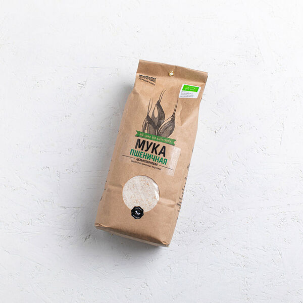 Пшеничная мука цельнозерновая БИО