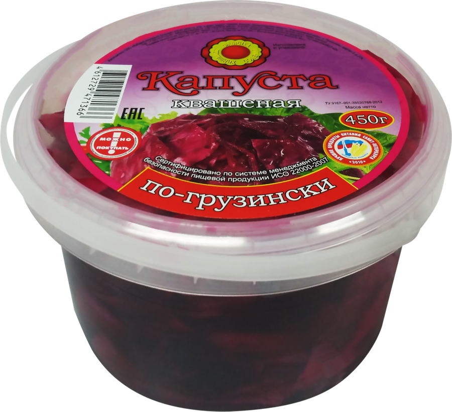 

Капуста маринованная ФДС По-грузински