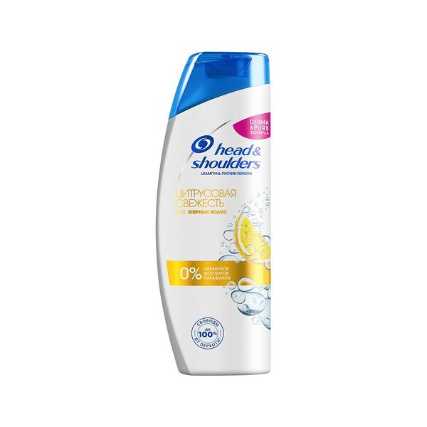 Шампунь Head and Shoulders Цитрусовая свежесть , для жирных волос