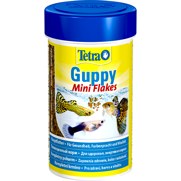 Tetra Guppy корм для всех видов гуппи (мини-хлопья)
