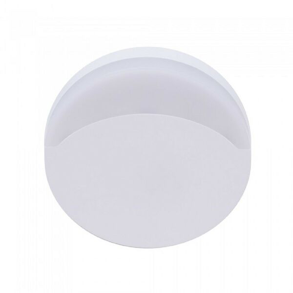 Ночник светодиодный Старт Круг 1, с датчиком освещенности, в розетку