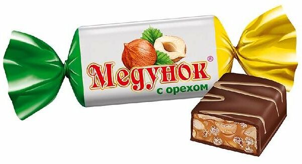 Конфеты с орехом ТМ Медунок