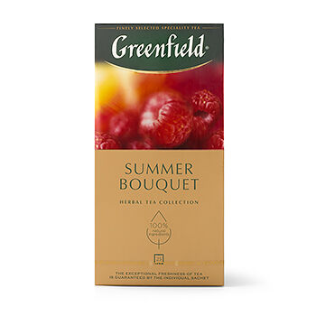 Чай травяной Greenfield Summer Bouquet в пакетиках, 25х2г