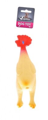 Игрушка Papillon для собак Цыпленок табака, латекс, 23 см (Chicken with peep) 