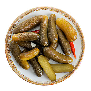 Огурцы соленые корнишоны Дары природы