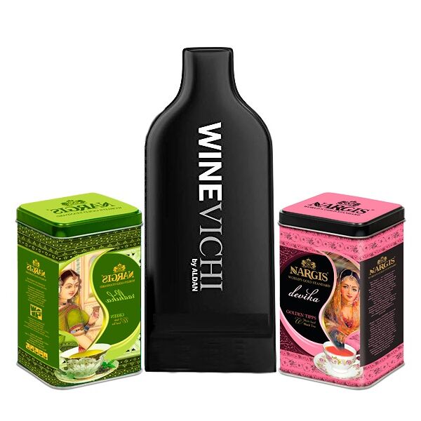 Набор Премиальный зеленый чай Nargis Radhika и черный Devika Assam