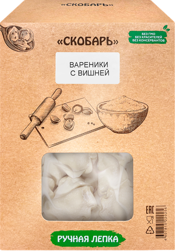 

Вареники Скобарь с вишней 700 г