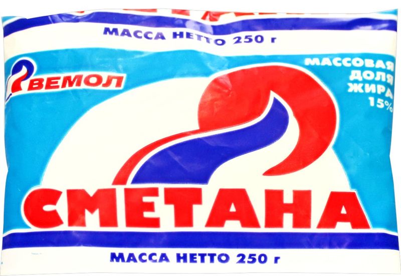 

Сметана Вемол 15%
