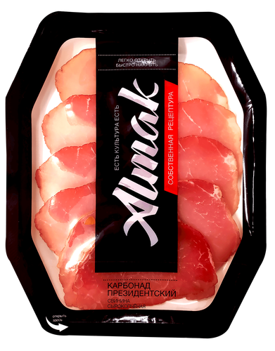 

Карбонад Almak Президентский сырокопченый 80 г