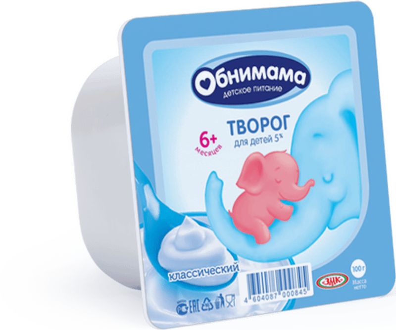

Творог детский Обнимама Классический 50 г